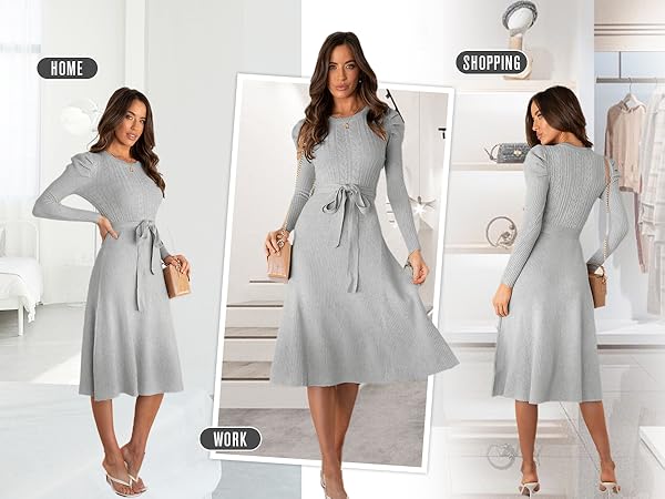 WOMEN SWEATER DRESS