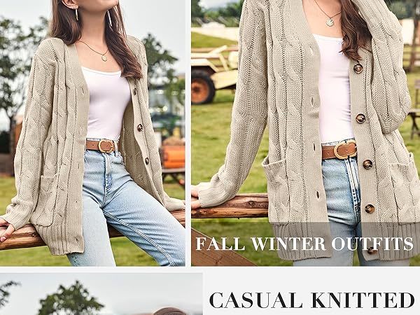 womens cardigan sweaters