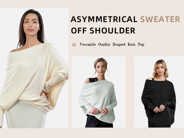 Asymmetrical Pullover Jumper Top