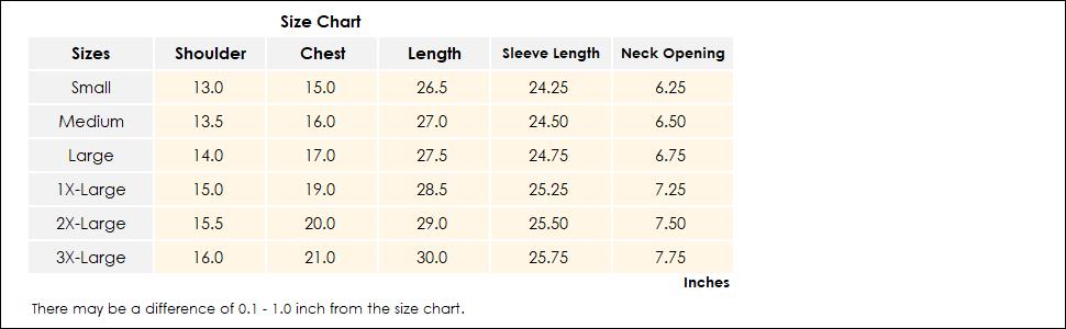 women&#39;s turtleneck size chart