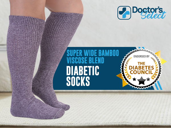 Doctor''s Select Extra Wide Diabetic Socks