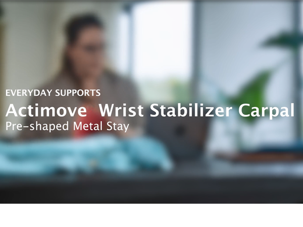 actimove, everyday, support, wrist support, wrist stabilizer, carpal