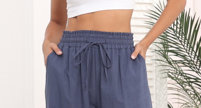 drawstring pants women