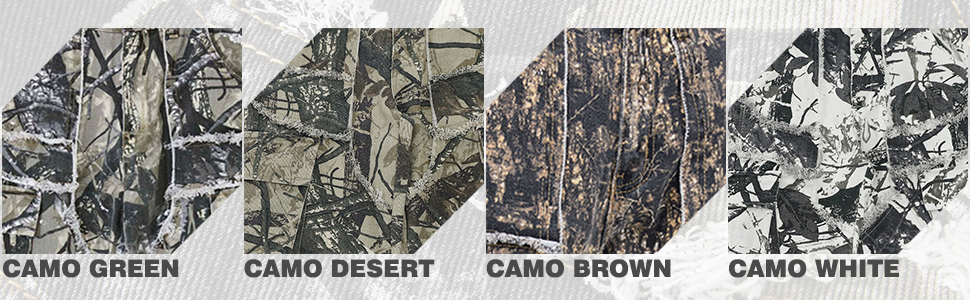 camo cargo pants