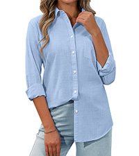 Blue button down Shirt