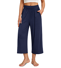 linen capri pants women