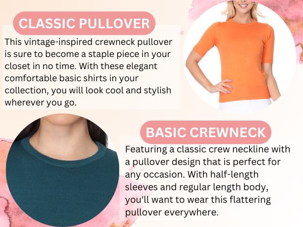 Mk3664 basic crewneck classic pullover