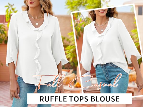 white blouses for women dressy