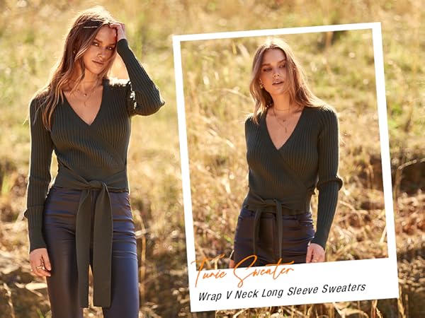 black sweater tops pullover tops medium high waist tie front top cross wrap pullover tops