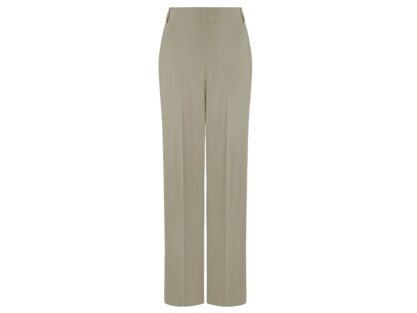 Women''s Linen Office Dress Pants Elastic Waist With Pockets Trousers