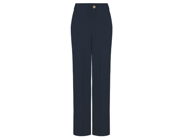 Women''s Linen Office Dress Pants Elastic Waist With Pockets Trousers