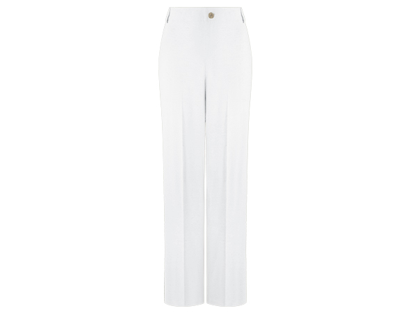 Women''s Linen Office Dress Pants Elastic Waist With Pockets Trousers