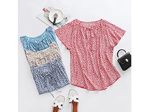 summer boho tops