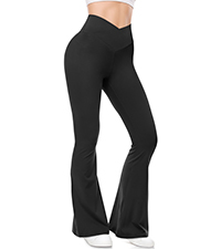 UEU FLARE LEGGINGS FOR WOMEN