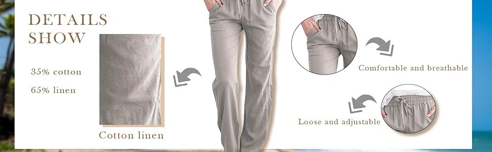 linen pants for women