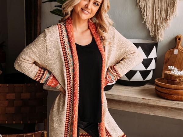 boho cardigan