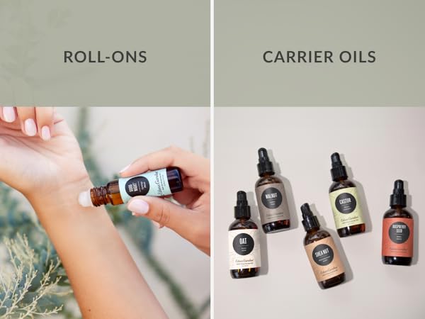 Essential Oil Roll-Ons & Carrier Oils