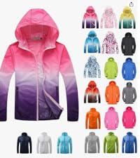 Womens Mens Sun Protection Hoodie Jacket 