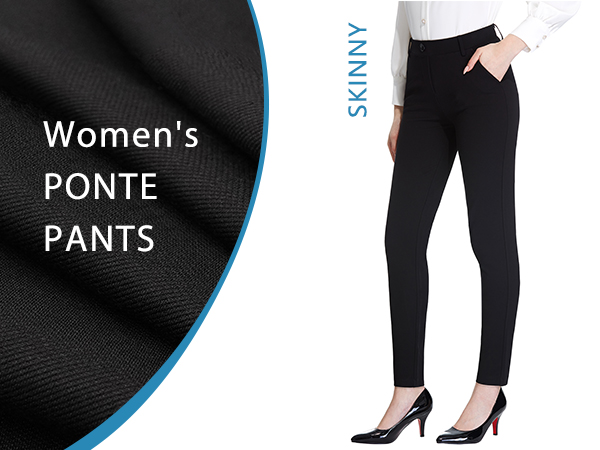 womens skinny dress pants