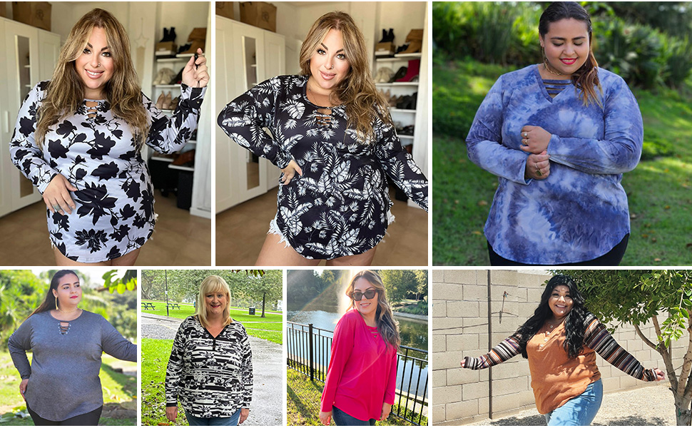 plus size tops