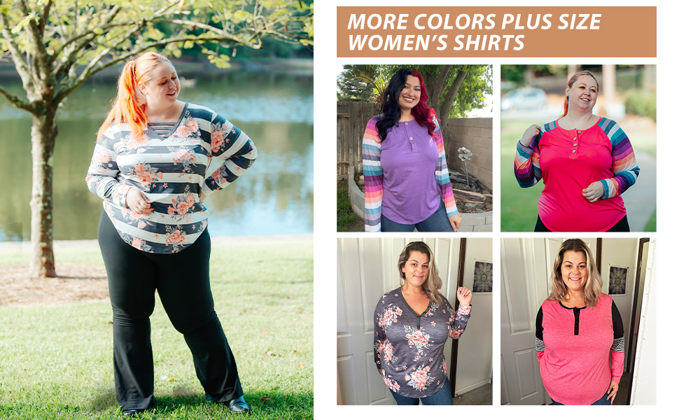 PLUS SIZE TOPS