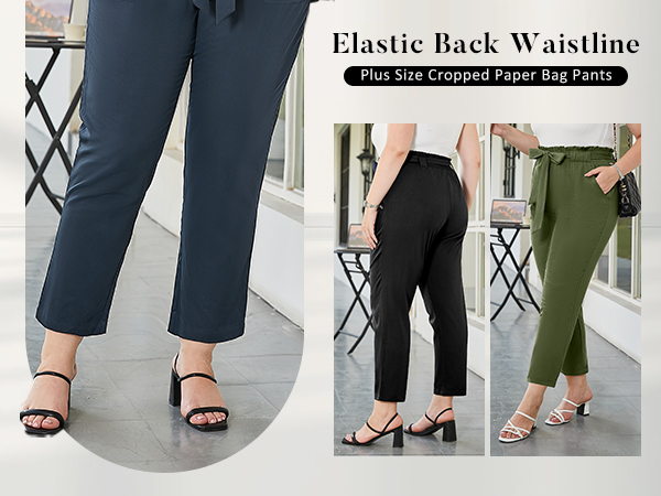 Women''s Work Casual Pants Plus Size