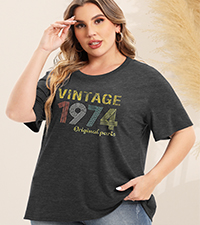 plus size birthday shirts