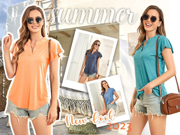 Womens Summer Tops