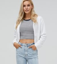 Cropped hoodie