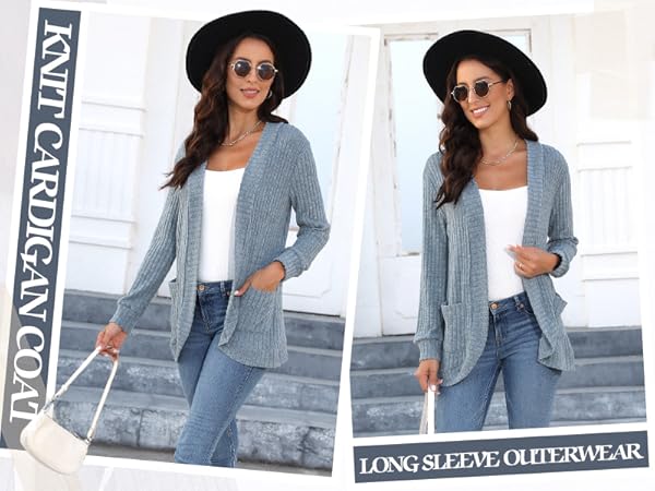 knit sweater cardigan