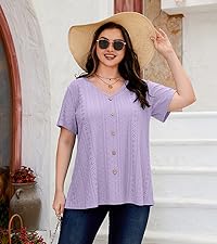 Casual Eyelet Tops