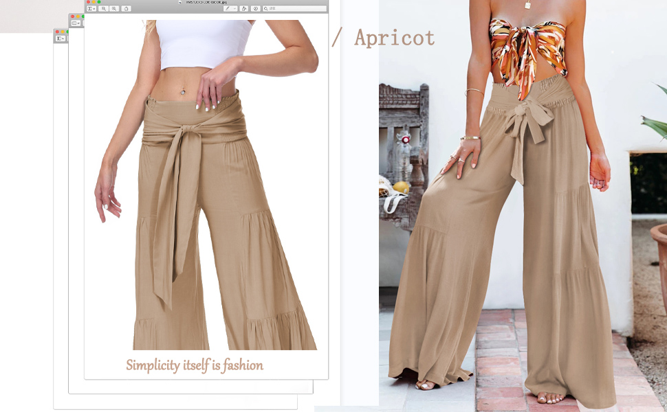  Comfy wide leg pants 