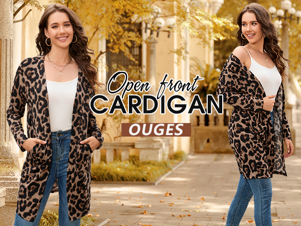 Leopard cardigan