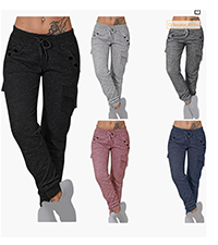 Women''s Casual Cargo Pants  