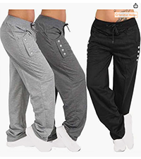 Womens Yoga Sweatpants 