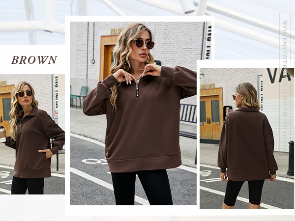 brown pullover