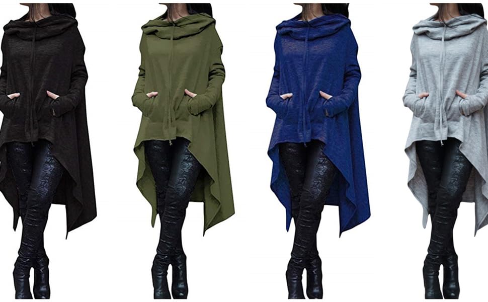 long hoodie for women