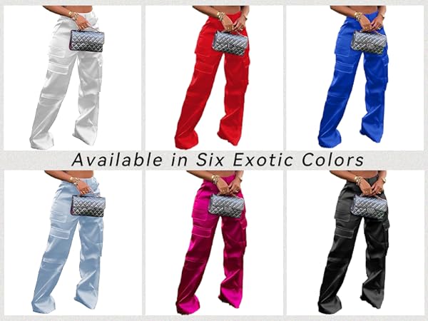 Available in Six Exotic Colors