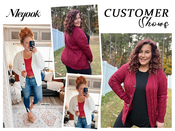 womens plus size cardigans