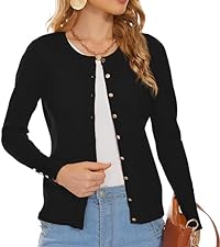 button cardigan