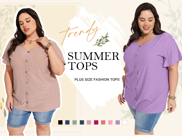 plus size tops for women