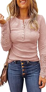 lace trim tunic