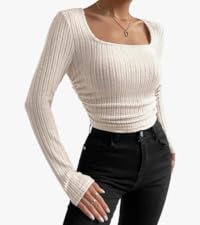 Long Sleeve Crop Tops