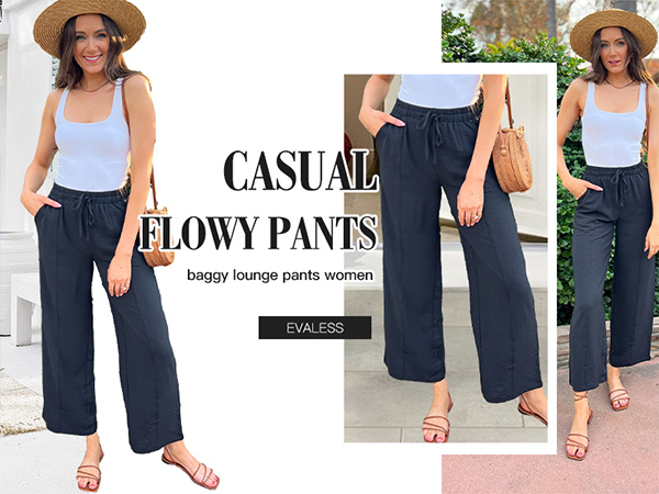 linen pants women