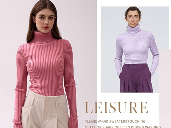 women turtleneck