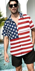 American flag shirt