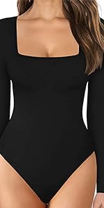 square bodysuit shirt