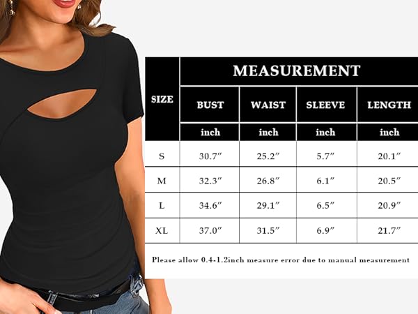 keyhole short sleeve fitted shirts