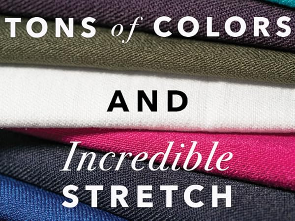 rekucci fabric with incredible stretch and tons of colors