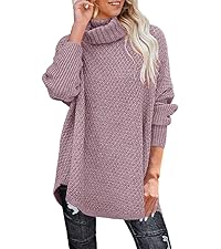 Turtleneck Tunic Sweater